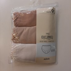 애니바디 엔씨충장점 미디 팬티 3매입 ANPD23W0534