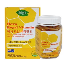 네이쳐오리진 헥사로얄 비타민E, 1개, 180정