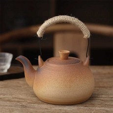 도자기포트 유럽 빈티지 찻주전자 세라믹 홍차 티포트, 신형 장인 주전자 1200mL