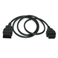 자동차 OBD2 블랙박스 차량진단기 연장 케이블 1.5M