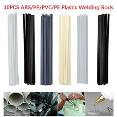 플라스틱 용접봉 200mm 길이 ABS PP PVC PE 200x5x2.5mm 플라스틱 용접 납땜 용품 10 개, 6.ABS, 10개