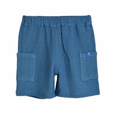 모이몰른 MOIMOLN 클립비키 6부팬츠 여름 블루