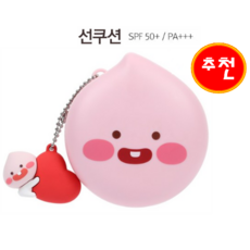 호호몰 "복숭아 처럼 뽀얗고 과즙처럼 촉촉~~화사하고 생기있는~ "온더바디 내츄럴 핑크톤업 어피치선쿠션, 1개