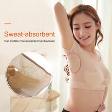 1Pc t 셔츠 모양 땀 패드 재사용 가능한 겨드랑이 겨드랑이 땀 패드 흡수 안티 땀 패드 조끼|캐미솔 & 탱크|