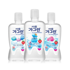 가그린 어린이용 구강세정제 딸기향 이미지 랜덤 발송, 21개, 380ml