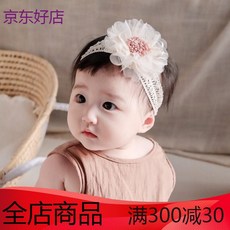 others 베 이 비 머리띠 한국 의 큰 꽃 머리띠 비