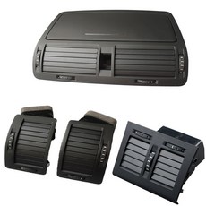 자동차 AC 대시보드 후면 공기 배출구 그릴 트림 스코다 옥타비아 2 A5 MK2 RS 2004-2013 1Z0819701 1Z0819702 1Z0819203 1Z0820951, 4 PCS, 4개