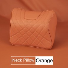 호환 차량 목 베개 메모리 코튼 시트 머리 받침 여행 대 기아 KX5 KX7 리오 3 스포티지 Ql 씨드 쏘렌토 세라토 K2 K3 K5 K7, [03] Orange