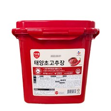 이츠웰 태양초 고추장, 6.5kg, 4통