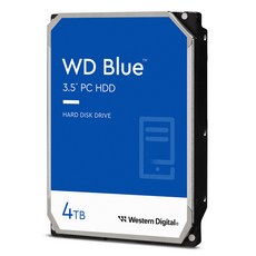 웨스턴디지털 WD Blue HDD 3.5HDD 4TB WD40EZAX / SATA3/ 5400rpm/ 256MB / 2년 warranty - wd40ezax