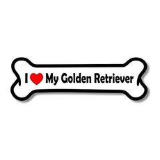 EOM Avolic Vinyl Patch I Golden Retriever 내구성 범퍼 윈도우 노트북 물병 사 [8" x 2.5"] - E063108952S4M73, 8" x 2.5"