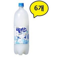 롯데칠성음료 밀키스, 1.5L, 6개