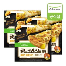 풀무원 고구마무스 듬뿍 골드 크러스트 피자 베이컨 파이브치즈 3판, 479g, 3개