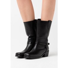 Polo Ralph Lauren HARNESS BOOT CASUAL - Cowboy/Biker boots - black PO211A01E 150불 이상 주문시 부가세 별도
