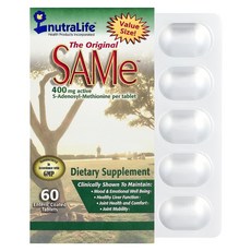뉴트라라이프 The 오리지널 SAMe 400mg 장용 정제 60정, 기본, 1개