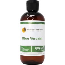 Meadows Herb Farm Blue Vervain 액상 허브 8oz 무알콜 으로, 1개, 236ml
