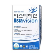아스타비전 60캡슐(30일분), 1박스, 60정