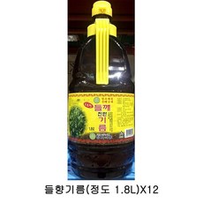 업소용 식자재 들향기름 정도 1.8L X12 산초기름 호두기름 cbd오일 화유 가공식품 ledl, 1개