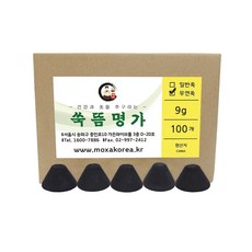 쑥뜸명가 연기 안나는 무연쑥봉 9g (100개) 건강관리 왕뜸쑥, 1세트