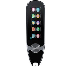 전자사전펜 X7 스마트 음성 스캔 번역기 펜 사전 영어 학습 전자 어휘 스캐닝 기계 112 언어, 1) Black