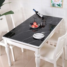 pvc대리석식탁커버