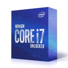 [관부가세포함] 인텔 Intel Core i7-10700K 8 코어 최대 5.1GHz 언락 LGA1200 1 - 10700k