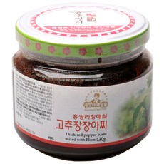 홍쌍리 청매실 고추장장아찌 430g / 홍쌍리 매실고추장장아찌 고추장매실장아찌 홍쌍리장아찌 매실장아찌 홍쌍리매실 홍쌍리매실장아찌 홍쌍리고추장장아찌 홍쌍리청매실농원, 1개