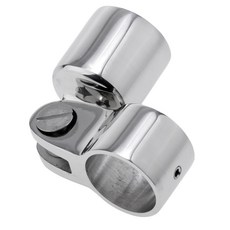 Royalways해양 보트 천막 핸드 레일 피팅 1.3 인치 (32mm) 팔꿈치 316 스테인레스 스틸 데크 하드웨어
