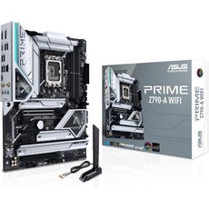 에이수스 Asus 프라임 Z790-A WiFi 6E LGA 1700(인텔13번째 및 12번째) ATX 메인보드(16+1 DrMOS PCIe 5.0 DDR5 4X M.2 슬롯 2., ATX_Z790-A|DDR5|WiFi 6E