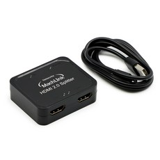 마하링크 Ultra HDMI 4K 60Hz 미니 1:2 분배기, ML-HS126M, 1개