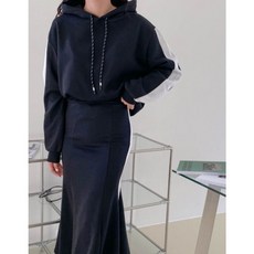 기모머메이드투피스세트