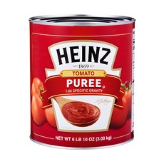 HEINZ 亨氏 番茄泥, 3公斤, 1個
