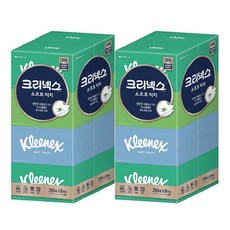 크리넥스 소프트 터치 미용티슈 250매 8입 X 2팩 / 코스트코 각티슈