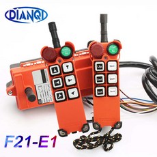 220V 380V 24V 12V 산업용 리모컨 스위치 호이스트 크레인 제어 리프트 1 송신기 1 수신기 F21E1 화살표 스위치, 06 Engilish transmitter, 07 DC 36V