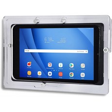 TABcare 도난 방지 아크릴 VESA 케이스 (삼성 Galaxy TAB 8 인치 태블릿 월 마운트 키트 포함) (TAB S2, 1, 단일상품