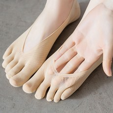 에이블탑 메쉬 스타킹 여성 발가락양말 덧신 7켤레세트 이블삭스 메쉬 스타킹 여성 발가락양말 덧신 7켤레세트 n106