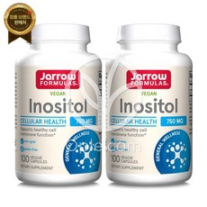 자로우포뮬러스2개 미오 이노시톨 750 mg 비타민 B 100 베지 캡슐, 100정