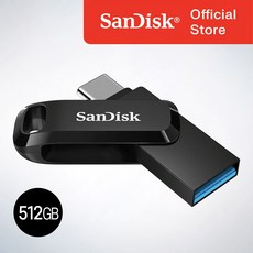 샌디스크 공식인증제품 USB 메모리 Ultra Dual Go 울트라 듀얼 고 Type-C OTG SDDDC3, 512GB