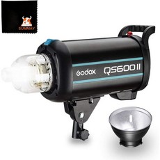 고독스 QSII 시리즈 QS600II 600Ws 스트로브 플래시 모델링 라이트 5600K 색온도, 1개