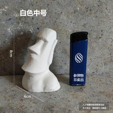산호석 석상 그리스 수족관 은신처 산호 어항 물고기 가재 산호초 식물 뼈산호, 2. 화이트 석상 중형, 1개