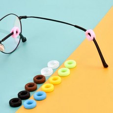 부드러운 실리콘 원형 안경 다리 귀고무 귀받침 4종 (WD3097E)