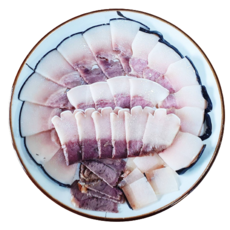 [포항명물] 순수 밍크 고래고기 20년전통 특수부위 모듬수육, 대(300g 이상)