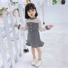 유콩이네 럭셜시스루원피스