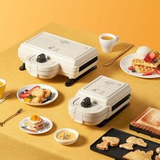 크로플만들기 크로와플만들기 브루노 샌드위치 기계 조반기 토스트 누르기 와플 전병 번민, 01 무민 버전의 미니 로고