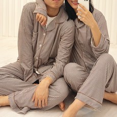 볼리쉬 피치기모 커플 셔츠 잠옷세트