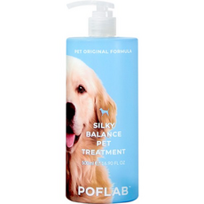 포프랩 실키밸런스 보습영양 모발윤기 컨디셔너 강아지 트리트먼트 린스, 9개, 500ml