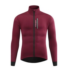 반사 자전거 남성용 양털 통기성 겨울 의류 사이클링 저지 WOSAWE 산악 안감 재킷 MTB 스포츠 방풍, EU M (ASIA L), BO285-R