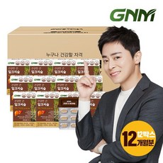 GNM자연의품격 건강한 간 밀크씨슬, 30정, 12개