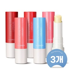 더샘 샘물 에센셜 틴트 립밤 4g (3개), WH01 에센셜 듀이 (3개), 1개, 3개