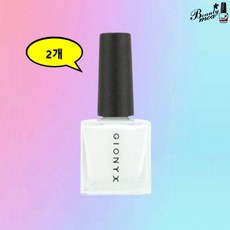지오닉스 프로페셔널 네일래커 시험용, 화이트, 17ml, 2개